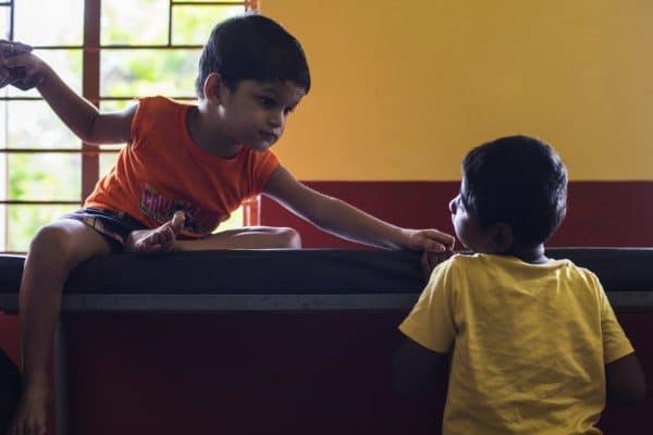 Differently-abled children at Cheshire Home, Kolkata