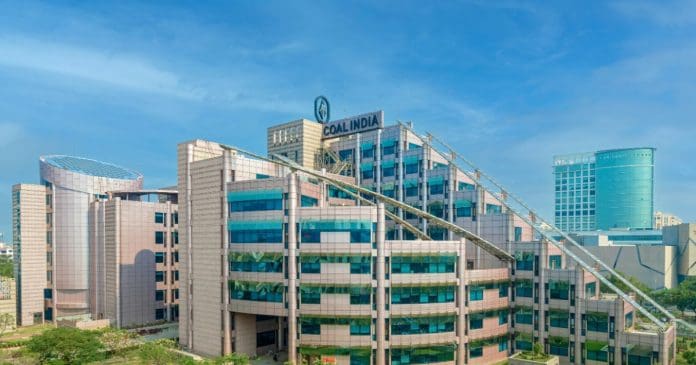 Coal India building façade featuring ACP sheets used for modern front elevation design