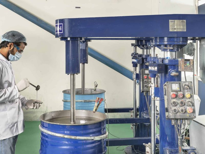 Paint Preparation Area