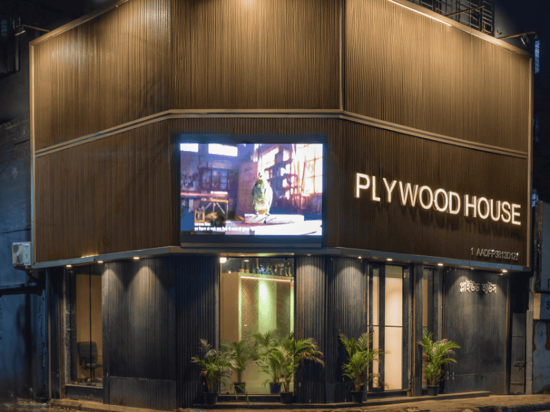 PLYWOOD house PLYWOOD house